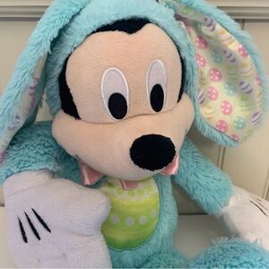 Mickey Disney Easter Bunny Stuffy 16” Tall Plush Retail: $39